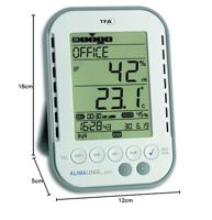 TFA Dostmann KlimaLogg Pro Luchtvochtigheidsmeter (hygrometer) 1 % Hrel 99 % Hrel Datalogger en radio-USB-interface, Dauwpunt/schimmel waarschuwingsweergave - thumbnail