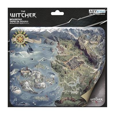 ABYSTYLE - The Witcher Muismat, zacht, wereldkaart