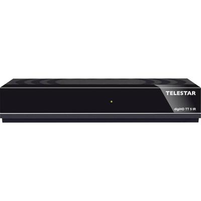 Telestar digiHD TT 5 IR DVB-T2 receiver Incl. 3 maanden gratis freenet TV (alleen Duitsland), Kaartlezer, Duitse DVB-T2 standaard (H.265) Aantal tuners: 1 Telestar digiHD TT 5 IR DVB-T2 receiver Incl. 3 maanden gratis freenet TV (alleen Duitsland), Kaartlezer, Duitse DVB-T2 standaard (H.265) Aantal tuners: 1