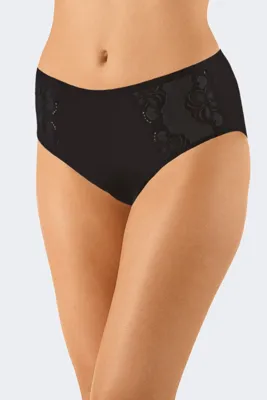 Kanten dames heup slip - Biologisch katoen - Duurzaam katoenen dames onderbroek