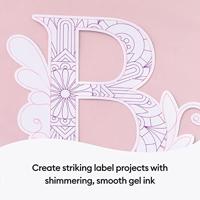 Cricut Glitzer Gel 0,8mm, 5er Stiftset Neon - thumbnail