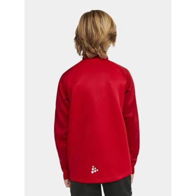 Craft 1912733 Squad 2.0 Half Zip Jr - Bright Red/Express - 146/152