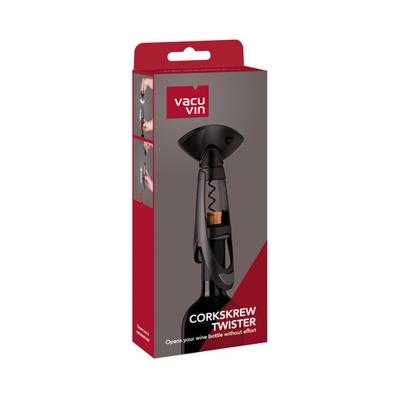 Vacuvin Kurkentrekker Twister Zwart