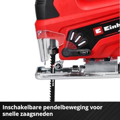 Einhell TC-JS 18/70 Li (1x2,5Ah) Power X-Change 4321280 Accu-decoupeerzaag 18 V 2.5 Ah Aantal meegeleverde accus: 1