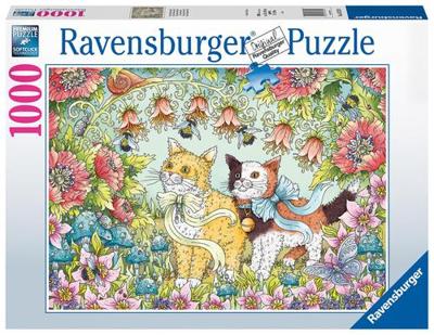 Ravensburger Puzzel Kattenvriendschap 1000 Stukjes Ravensburger Puzzel Kattenvriendschap 1000 Stukjes