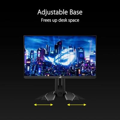 ASUS ROG Swift PG248QP 24 Zoll eSports Gaming Monitor (Full HD, 540 Hz, Nvidia G-Sync, ULMB 2, TN-Panel, Aura-Sync, HDR 400, DisplayPort, HDMI, USB-Hub)
