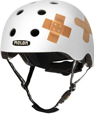 Melon helm urban active plastered white m-l