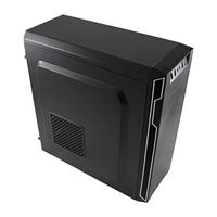 LC Power 7038B Midi-tower PC-behuizing Zwart - thumbnail