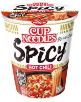 Noodles nissin hot chili spicy cup | 8 stuks - thumbnail