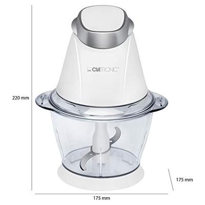 Clatronic MZ3579 Hakmachine 250 W Wit (glanzend)