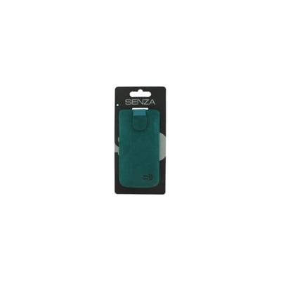 Senza Suede Slide Case Coral Green Size M-Large