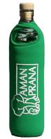 Amanprana - Glazen fles groen 500ml - thumbnail