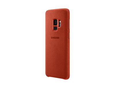 Galaxy S9 Alcantara Cover rood EF-XG960AREGWW