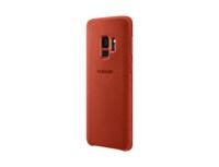Galaxy S9 Alcantara Cover rood EF-XG960AREGWW - thumbnail