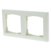 Gira Standard 55 Afdekraam | Inbouw | 2-voudig | Crème - 66.052.22 - thumbnail