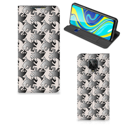 Xiaomi Redmi Note 9 Pro | 9S Hoesje maken Salamander Grey Xiaomi Redmi Note 9 Pro | 9S Hoesje maken Salamander Grey