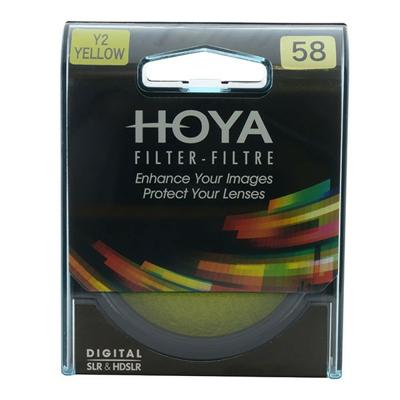 Hoya 52 mm HMC Y2 Ronde Filter - Geel