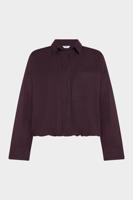 PENN&INK N.Y Blouse Magda Aubergine - thumbnail