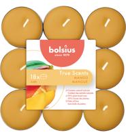 Bolsius geurtheelicht true scents mango 18 stuks - thumbnail