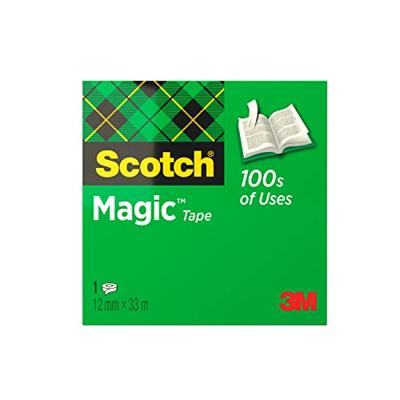 Quantore Plakband scotch magic 810 mat - 12mmx33m
