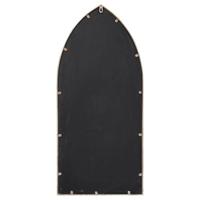 Tuinspiegel 70x30 cm ijzer zandkleurig - thumbnail