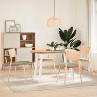 Console tafelpoten 4 st 72 cm staal wit - thumbnail