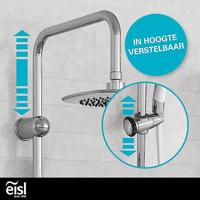 ACTIE Regendouche Eisl | Cool White | Stortdouche met handdouche | Wit | Opbouw (excl.kraan) - thumbnail