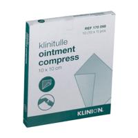 Klinion Klinutelle Zalfkompres 10x10cm - thumbnail