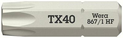 Wera 867/1 TORX® HF bits met vasthoudfunctie, TX 40 x 25 mm - 05066145001 Wera 867/1 TORX® HF bits met vasthoudfunctie, TX 40 x 25 mm - 05066145001