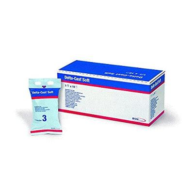 Delta-Cast Delta Cast Soft Blauw Stabilisatie Verband 3,6x5 Cm