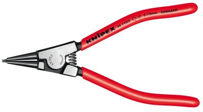 Knipex 46 11 G3 Precisie-borgveertang Geschikt voor borgringen Buitenringen 14-18 mm Puntvorm Recht