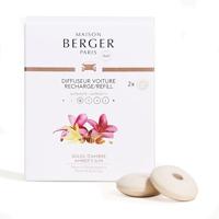 Maison Berger Navulling - voor autoparfum - Amber&apos;s Sun - 2 Stuks - thumbnail