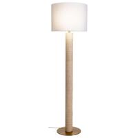 Vloerlamp Home ESPRIT Beige Gouden 220 V 42 X 42 X 152 CM - thumbnail