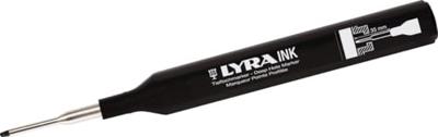 Lyra inktmarker zwart diepgat