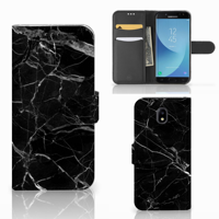 Samsung Galaxy J5 2017 | Bookcase | Marmer Zwart - Origineel Cadeau Vader - thumbnail