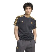 adidas Manchester United Terrace Icons T-Shirt Zwart Goud - thumbnail
