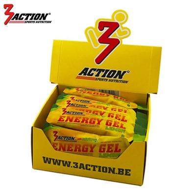 3ACTION energy gel lemon 34 gram (doos 25 st) 1202020002