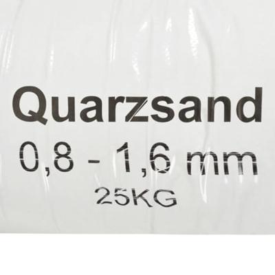 VidaXL Filterzand 25 kg 0,8-1,6 mm