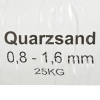Filterzand 25 kg 0,8-1,6 mm - thumbnail