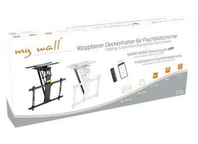 My Wall HL47ML TV-plafondbeugel Met afstandsbediening, Gemotoriseerd, Kantelbaar, Zwenkbaar 81,3 cm (32) - 190,5 cm (75) Plafondhouder, Met elektromotor, My Wall HL47ML TV-plafondbeugel Met afstandsbediening, Gemotoriseerd, Kantelbaar, Zwenkbaar 81,3 cm (32) - 190,5 cm (75) Plafondhouder, Met elektromotor,