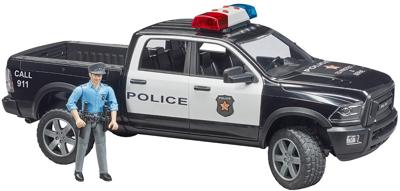 Bruder 02505 RAM 2500 Politie Pick-Up met Politieagent + Licht en Geluid Bruder 02505 RAM 2500 Politie Pick-Up met Politieagent + Licht en Geluid