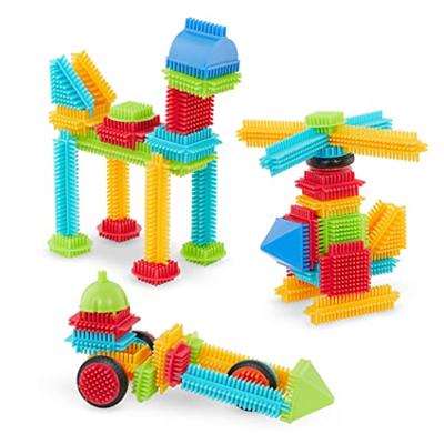 Bristle Blocks box met 56 stuks - thumbnail
