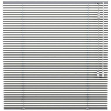 Fenstr aluminium jaloezie 25mm mat - grijs (20234)