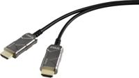 SpeaKa Professional SP-8821992 HDMI-kabel HDMI Aansluitkabel HDMI-A-stekker, HDMI-A-stekker 20.00 m Zwart 8K UHD - thumbnail