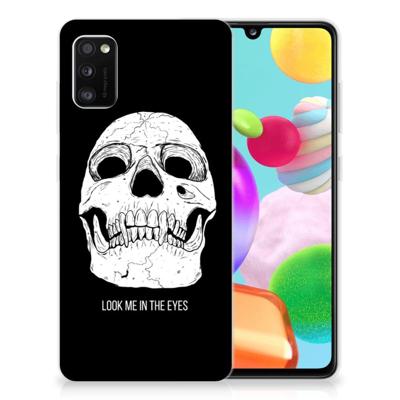Silicone Back Case Samsung Galaxy A41 Skull Eyes Silicone Back Case Samsung Galaxy A41 Skull Eyes