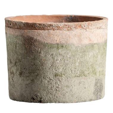 Bloempot Tim - rood - 15xØ20 cm