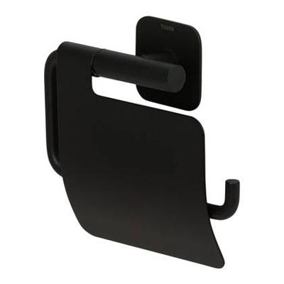 Toiletrolhouder Tiger Colar Met Klep Zwart Toiletrolhouder Tiger Colar Met Klep Zwart