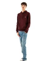 Lacoste Fleece Hoodie Heren Donkerrood - Maat XS - Kleur: Rood | Soccerfanshop - thumbnail