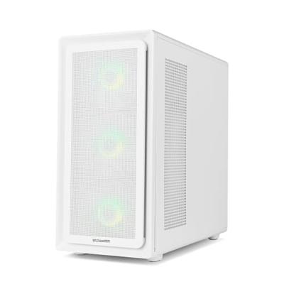 ATX Semi-toren BehuizingNox-Xtreme NXHUMMERAEROWH Wit