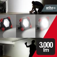 Wiha SB490FL01 Accubouwlamp 3000 lm - thumbnail